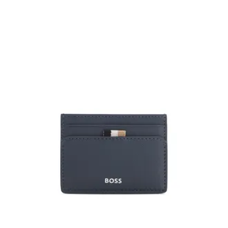 BOSS Card holder with foil-embossed logo