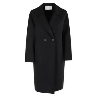 Harris Wharf London Dropped Coat - - Coats - Donna - Nero - M