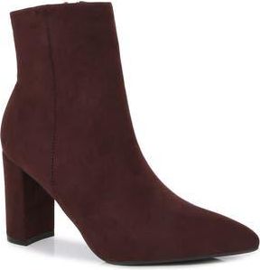 Berness Sara Block Heel Bootie in Brown at Nordstrom Rack, Size 6.5