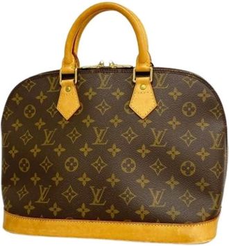 Louis Vuitton Pre-owned Handbags, female, Brown, Size: ONE SIZE Pre-owned Alma PM Handbag
