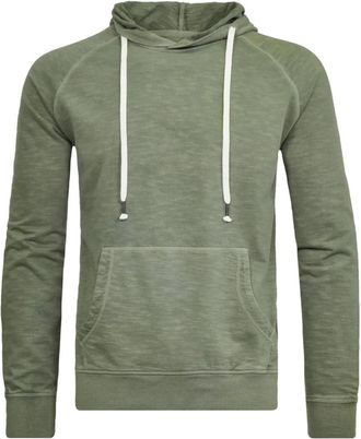 Ragman Heren, Sweatshirts & Hoodies, Groen, Maat: 2XL