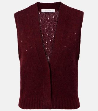 Dorothee Schumacher Gilet Luxury Love in cashmere