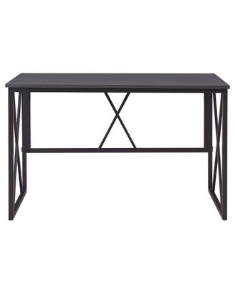 Leick Home X Design Wood & Metal Fully Assembled Computer Desk