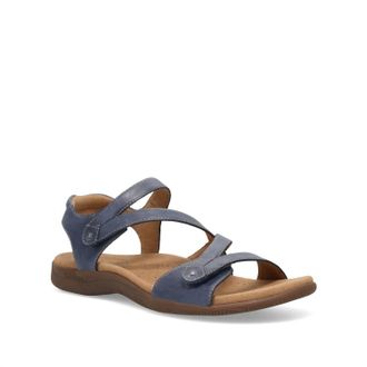 Taos Womens Big Time Strap Sandals In Dark Blue