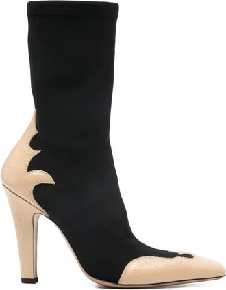 PARIS TEXAS Belle Western ankle boots - Black