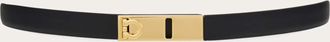 Ferragamo Donna Cintura estendibile Hug Nero