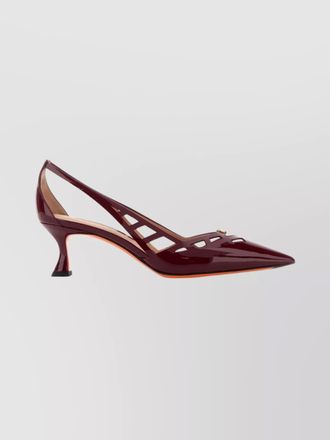 Santoni leather pumps