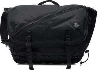Porter-Yoshida & Co. zip messenger bag - Black