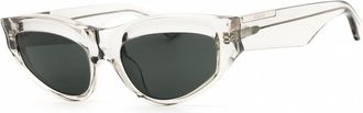 Burberry Dark Grey Cat Eye Ladies Sunglasses BE4425U 382587 55