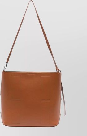 Hogan medium leather hobo bag with adjustable strap