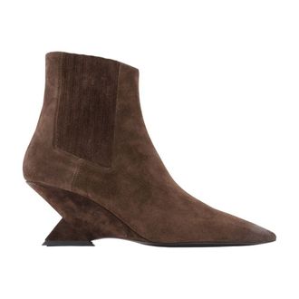 The Attico Cheope Ankle Boot - Brown