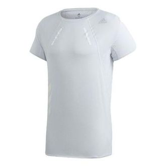 adidas Running Sports Short Sleeve Gray GF3221