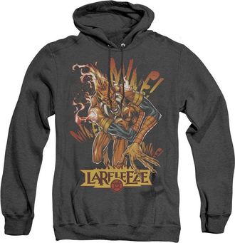 Gildan Green Lantern Larfleeze Adult Heather Hoodie / Hooded Sweatshirt