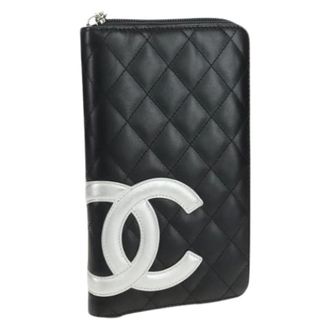 Chanel Pre-owned Wallets, female, Black, Size: ONE SIZE Pre-owned Vintage Wallet
