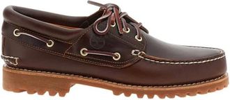 Timberland Zapatos n&aacute;uticos Authentics 3-Eye Lug - Shoes - Hombre - Marr&oacute;n - 40 1/2 EU