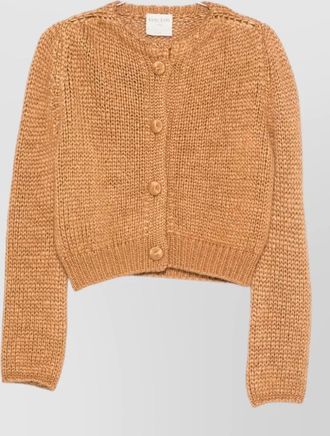 Forte_Forte cashmere silk chunky-knit cardigan