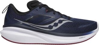 Saucony Mens Omni 22 Running Shoes In Navy/currant