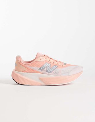 New Balance Fuelcell Rebel v5 - Sneakers da corsa da donna color pesca-Rosa