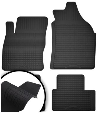 OEM Alfombrillas De Goma Para: Nissan Qashqai I J10 (crossover Ancho) (2007-2013)