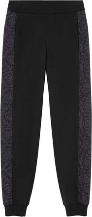 Versace Barocco Jacquard Lurex Sweatpants, Size X-Large