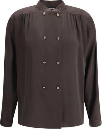 Giorgio Armani Donna, Camicette, Marrone, L, new