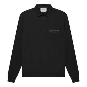 Fear of God FW21 Long Sleeve Polo Shirt Stretch Limo FOG-FW21-142