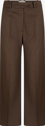 Frankie Shop Klassische Bundfaltenhose aus Flanell Brickell