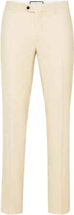 Philipp Plein Broek Chino pasvorm - Heren - Chinos - Beige - L - Katoen - Broeken
