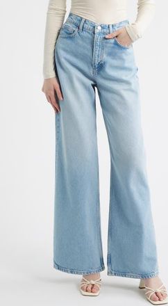 Reformation Cary High Waist Slouchy Wide Leg Jeans in Arena at Nordstrom, Size 29