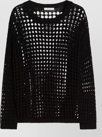 Max Mara febe knit round neck long sleeve