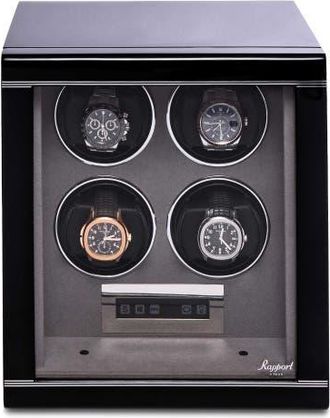 Rapport London FORMULA QUAD WATCH WINDER in Black at Nordstrom