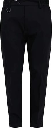 Yes London Pantaloni con dettaglio esagonale - Nero