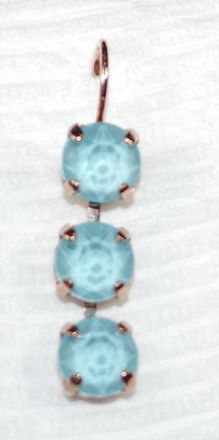 Mariana Womens Dangling Earrings In Blue