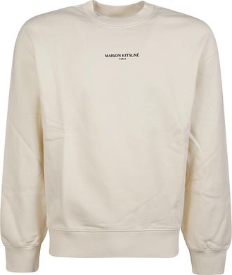 Maison Kitsun&eacute; Organic Cotton Relaxed Fit Sweatshirt