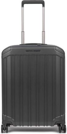 Piquadro 4 wheel cabin suitcase - unisex - Handbagage koffer - Zwart - ONE Size - Koffers