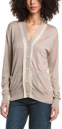 3.1 Phillip Lim Faux Layered Wool & Silk-Blend Cardigan