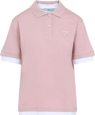 Prada Layered Polo Shirt