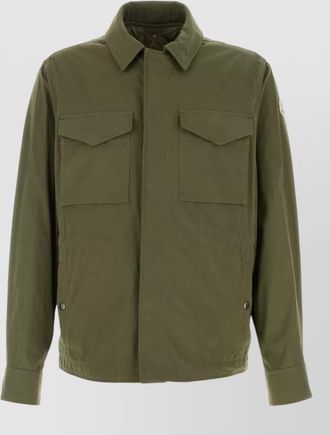 Moncler raquille jacket polyester blend collared design