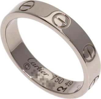 Cartier White Gold (18K) Band Ring (Pre-Owned)