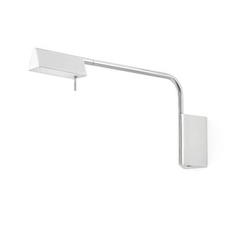 Netlighting Academy LED Indoor Wall Lamp Chrome in Grey