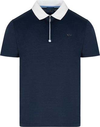 Paul & Shark Lightweight cotton jersey polo Size: 3XL, colour: NAV