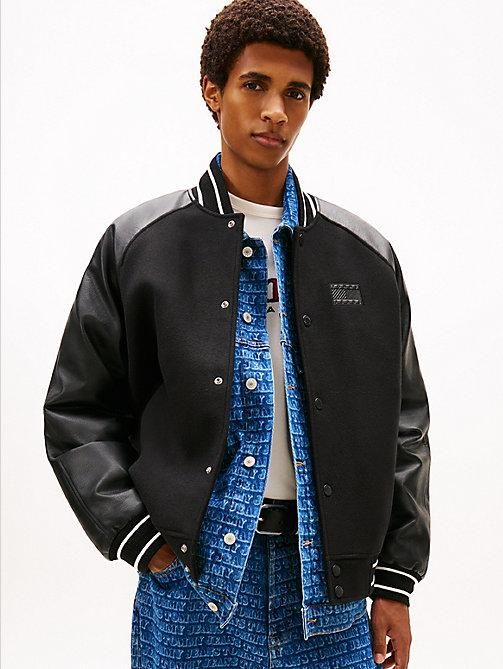 Tommy Hilfiger Veste Varsity avec laine à badge drapeau dès 249,90 - Main Image