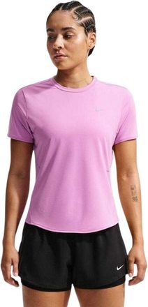 Nike Dames/Dames Swift Dri-FIT Hardloop-T-shirt (Magenta)