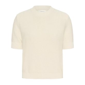 Inwear Truien & Vesten, Dames, Beige, 2Xl, Rondgebreide bovenkleding