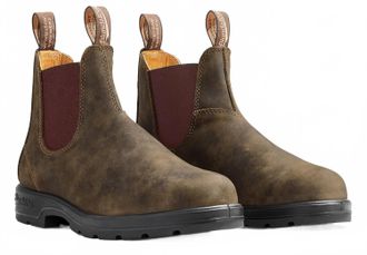 Blundstone Mens 585 Chelsea Boots In Rustic Brown