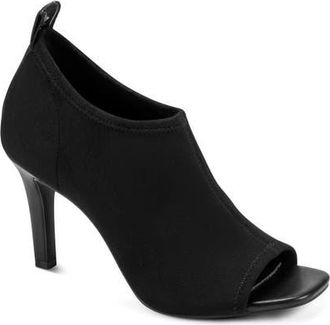 DKNY Brynna Open Toe Bootie in Black at Nordstrom, Size 6.5