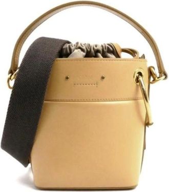 Chlo&eacute; Pre-owned Bucket Bags, female, Beige, Size: ONE SIZE Pre-owned Bucket Bag