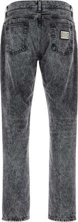 Dolce & Gabbana Mens Black Denim Jeans Varianteabbinata