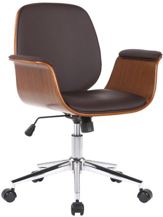 Clp Clp - Silla De Oficina Kemberg Nogal/marr&oacute;n