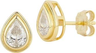 Glaze Jewelry 14K Plated Cz Earrings